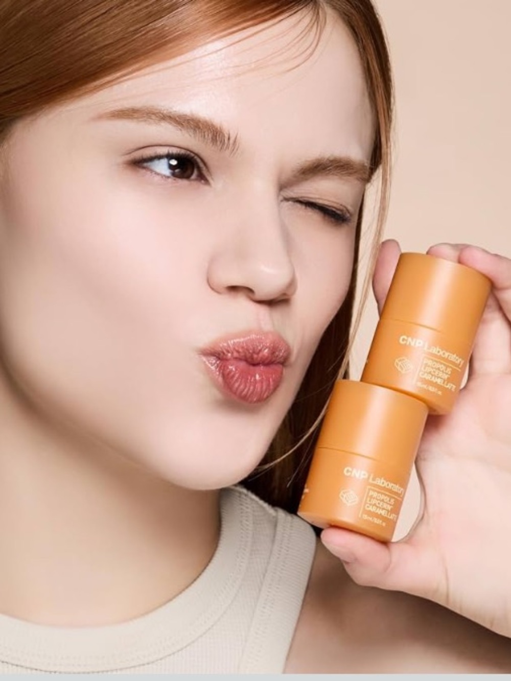 CNP Café Lip Butter Propolis Lipcerin™  Caramel Latte, 12 hr Hydrating, 0.5 fl.o